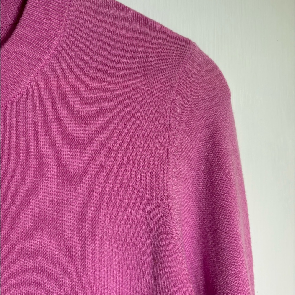 Lilly Pulitzer Pink Sweater with Rhinestone Cluster Embellishment Women S - Picture 5 of 9